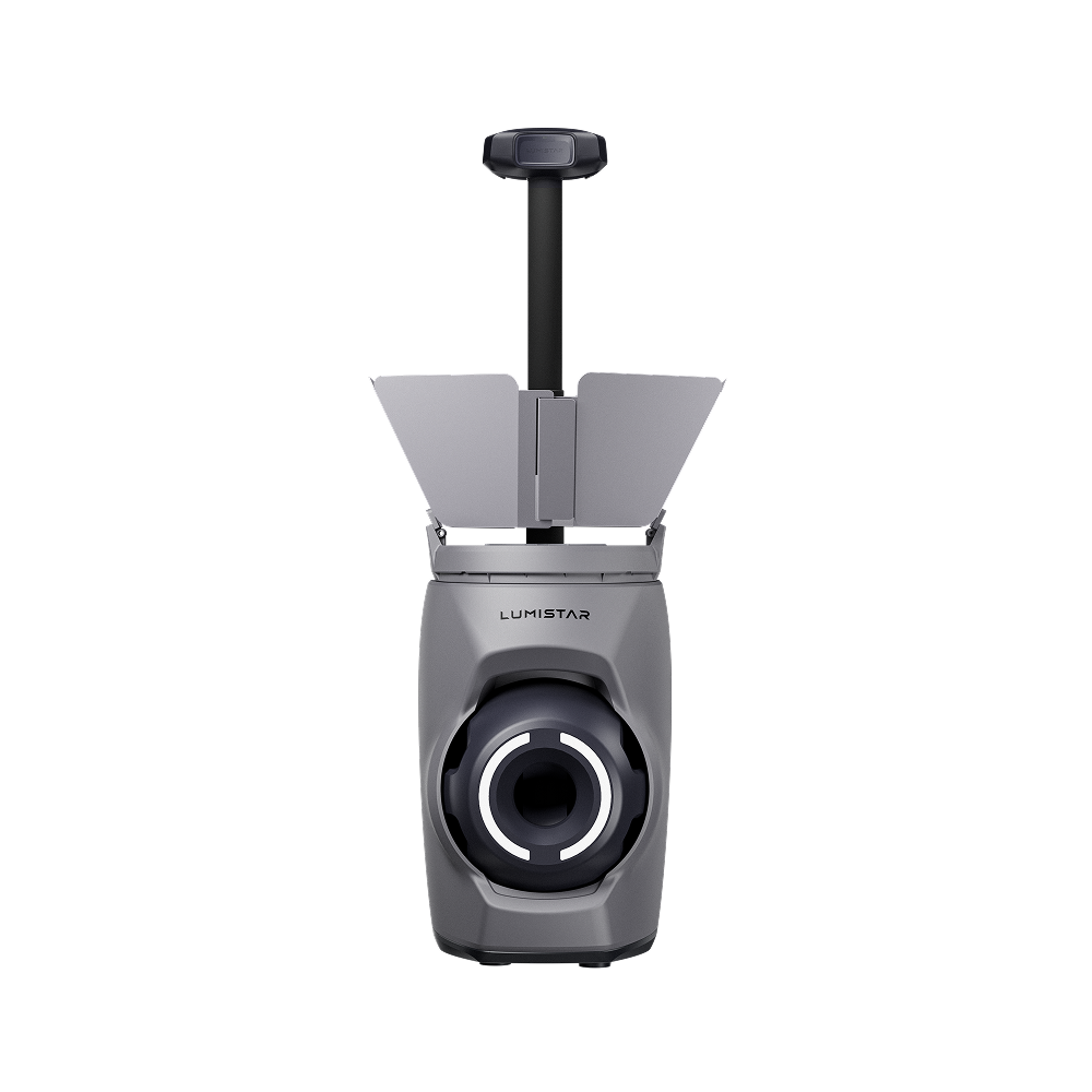 Lumistar Tero AI Machine à balles de tennis intelligente Gris Outil d'entraînement personnel professionnel Vitesse de balle plus élevée Expérience plus stable