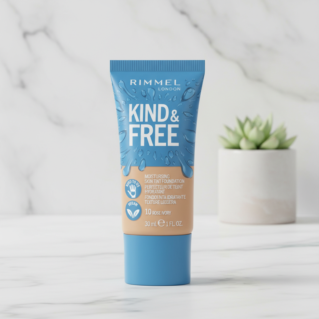 Rimmel Kind & Free Skin Tint Fond de Teint - 10 Rose Ivoire - 30 ml