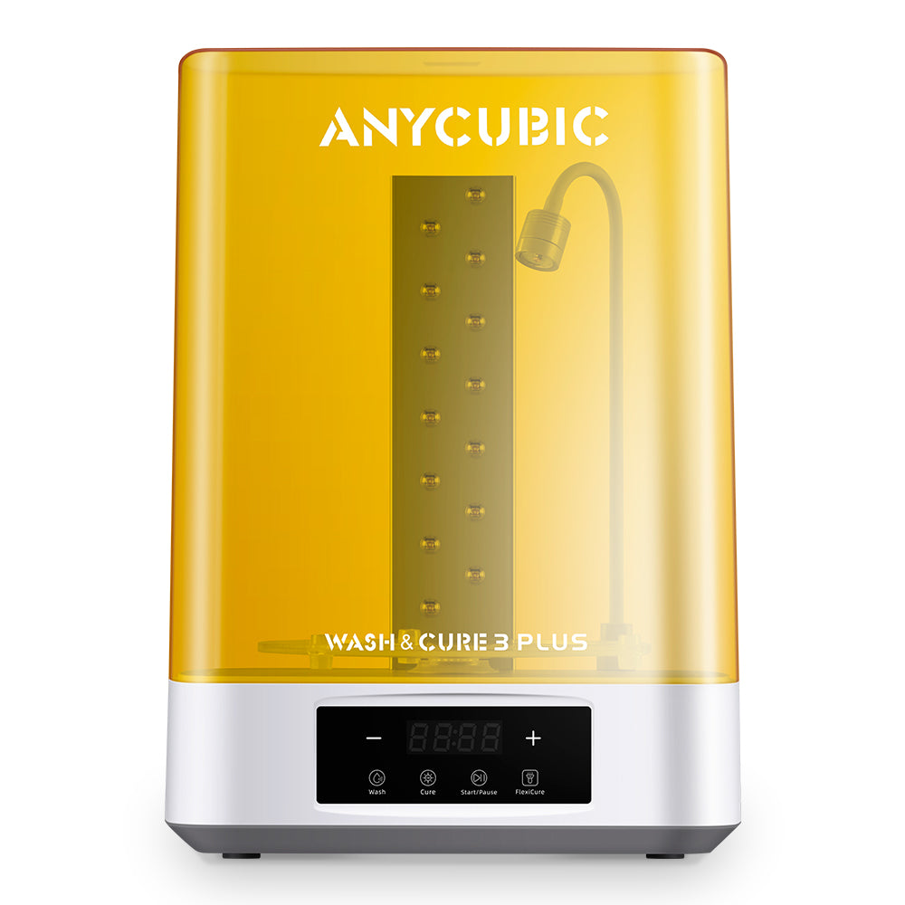 ANYCUBICWash & Cure 3 Plus Station de post-traitement 2 en 1 à grande capacité avec volume de lavage de 228×128×260 mm