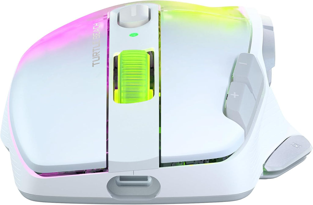 TURTLE BEACH Souris Gaming Sans Fil Kone XP Air 2.4GHz & Bluetooth - 19000 DPI, 29 Boutons - Blanc