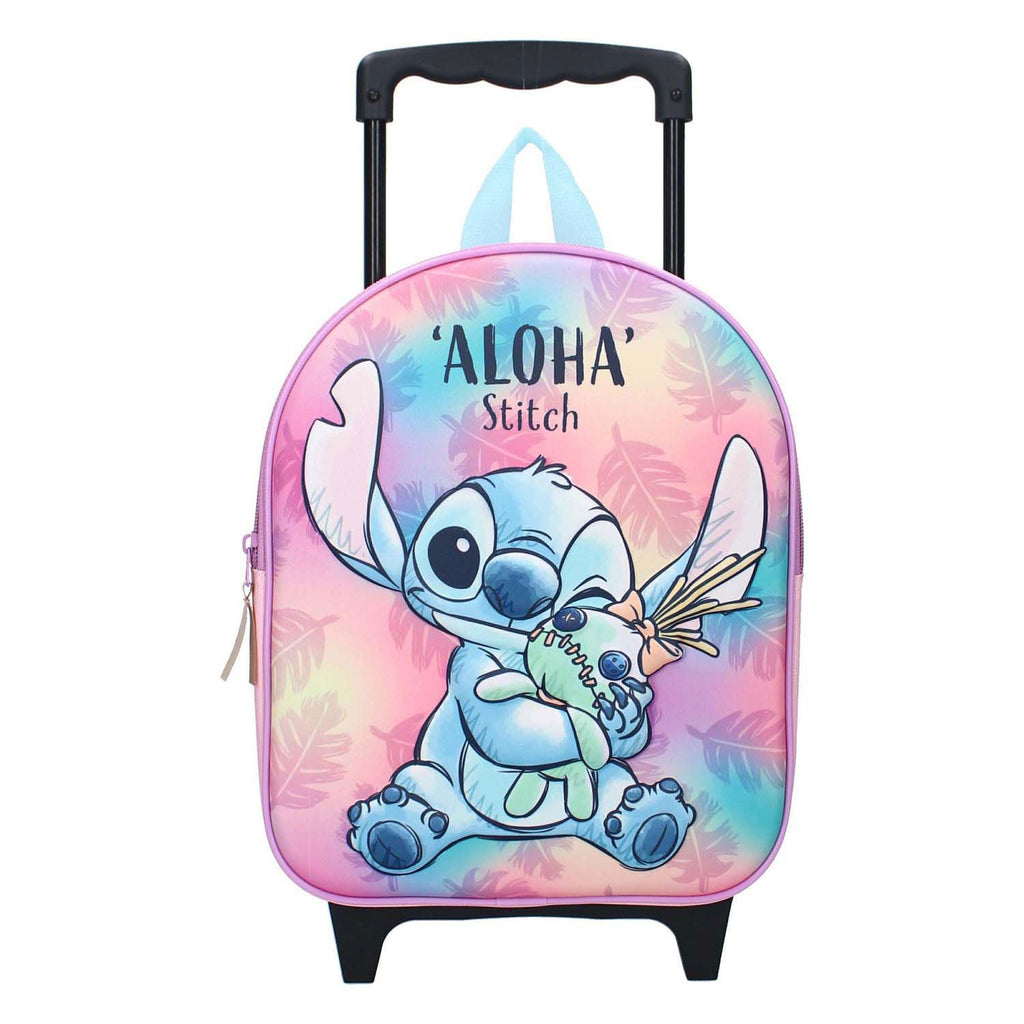 Sac à dos à roulettes Lilo & Stitch 3D Stitch Great Escapes