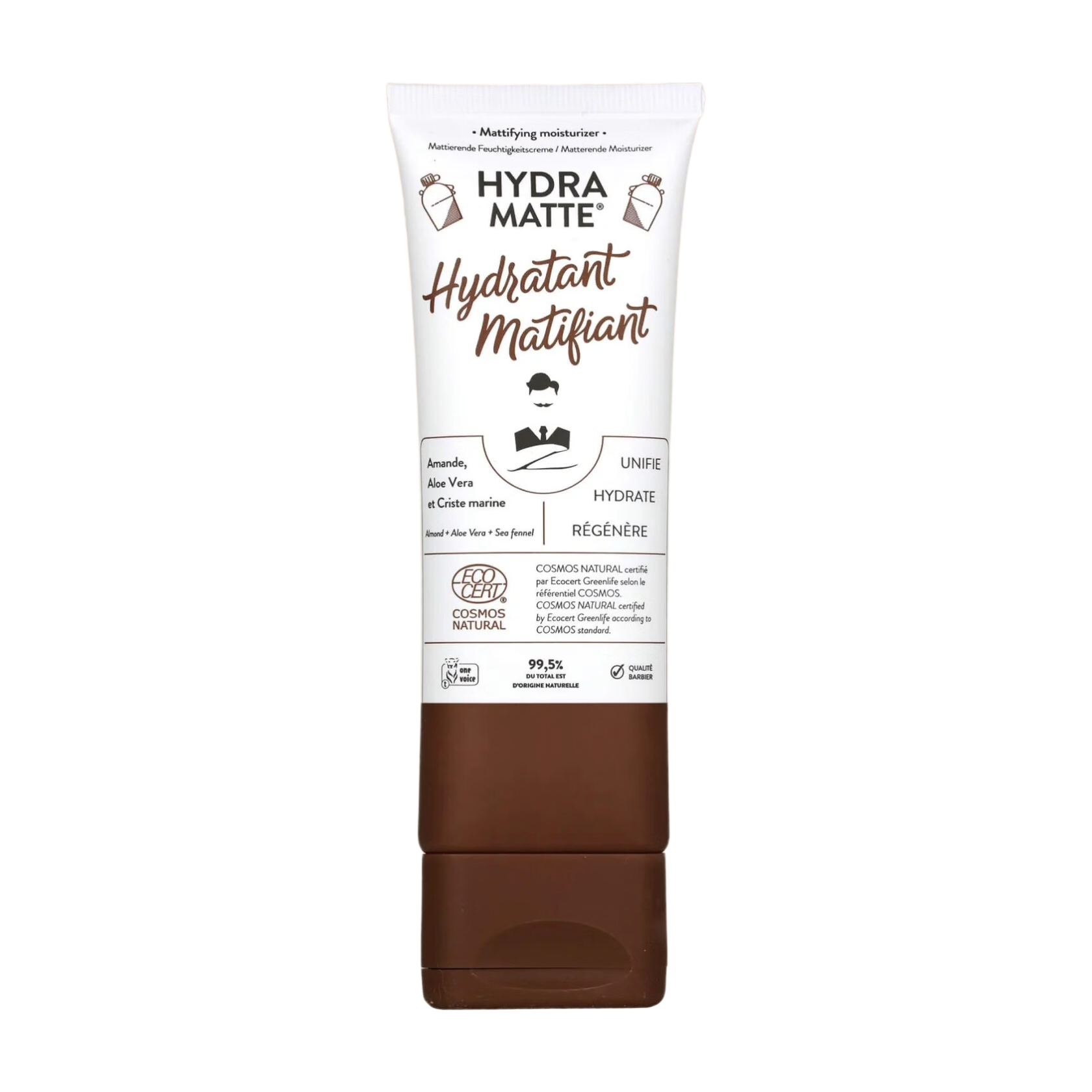 Monsieur Barbier Crème hydratante pour le visage Hydra Matte pour hommes - 75 ml