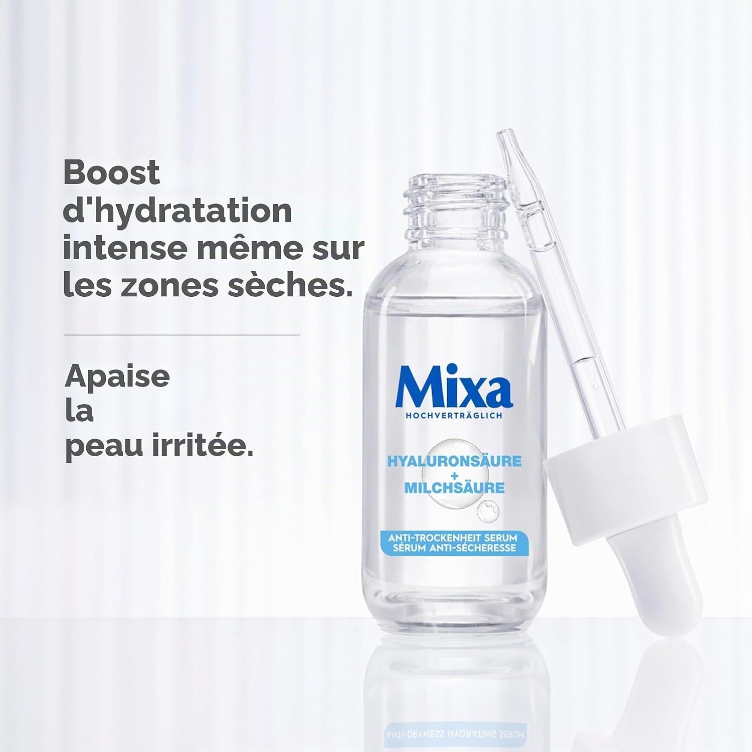 Mixa Sérum Concentré Hydratant Acide Hyaluronique et Acide Lactique 30 ml