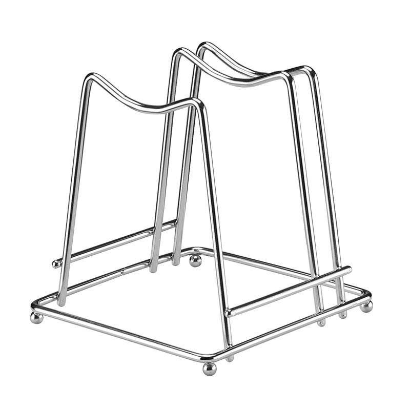 Maxcook Organisateur de couvercles de casseroles en acier inoxydable 304 - Porte-planche à découper - Organisateur pour casseroles et poêles - Couvercle de casserole pour sous-meuble - Plaque à biscuits - Ustensiles de pâtisserie - Plateau de service