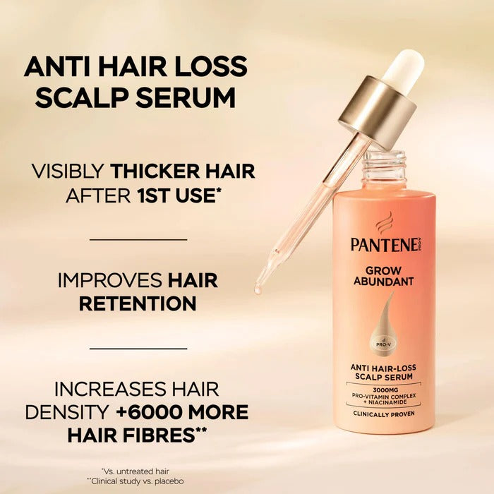 PANTENE Grow Abundant Soin Sérum Cuir Chevelu Anti-Chute 60 ml