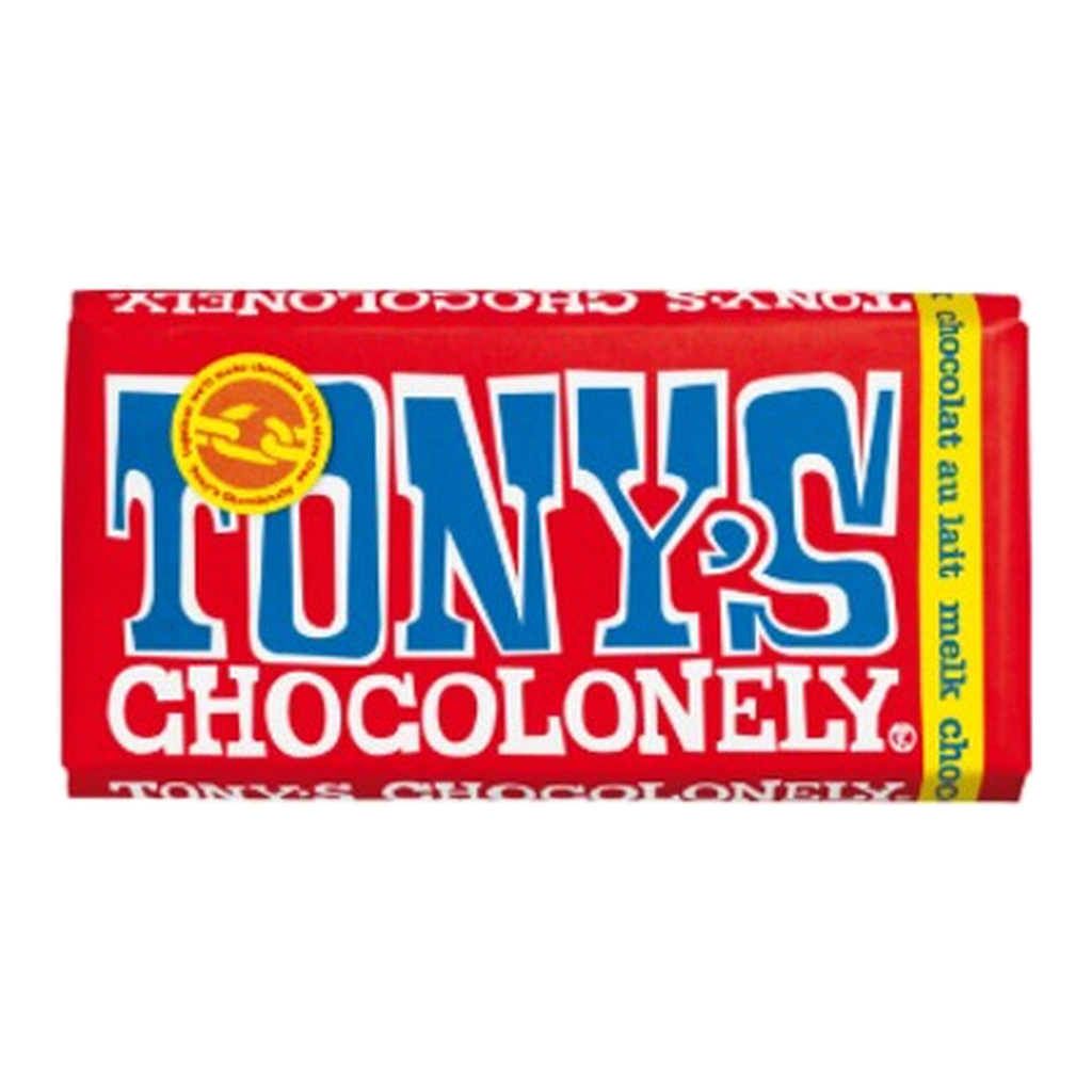 TONY'S CHOCOLONELY Chocolat au lait - 180 g