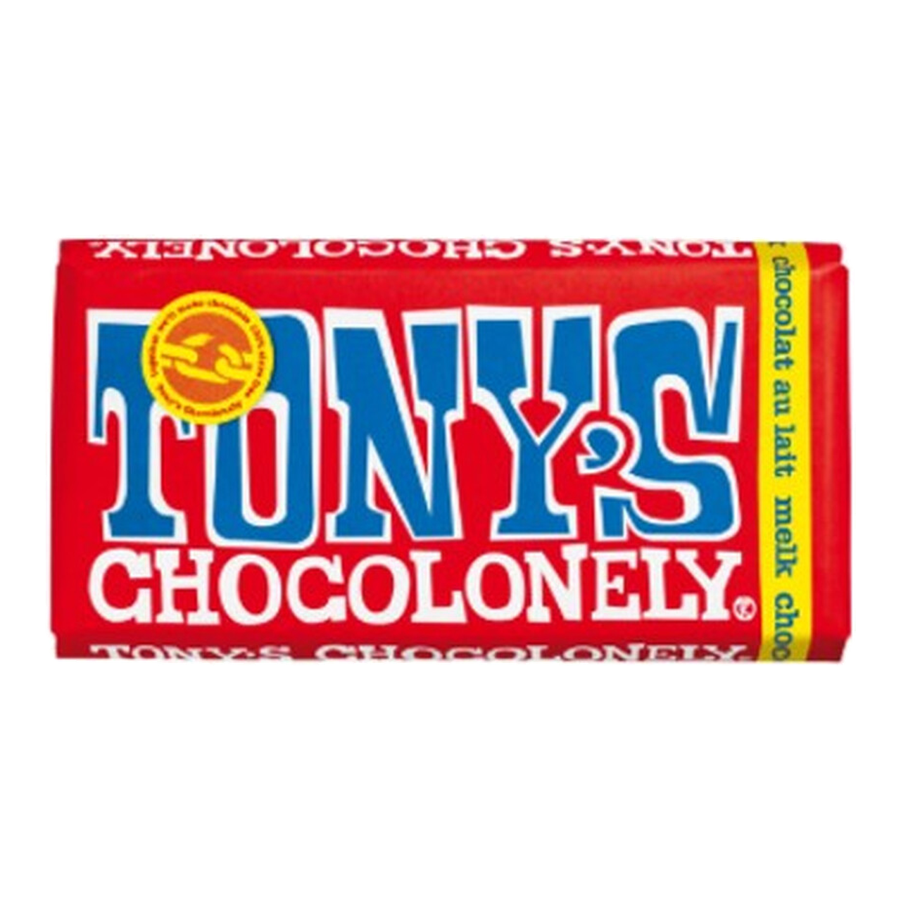 TONY'S CHOCOLONELY Chocolat au lait - 180 g