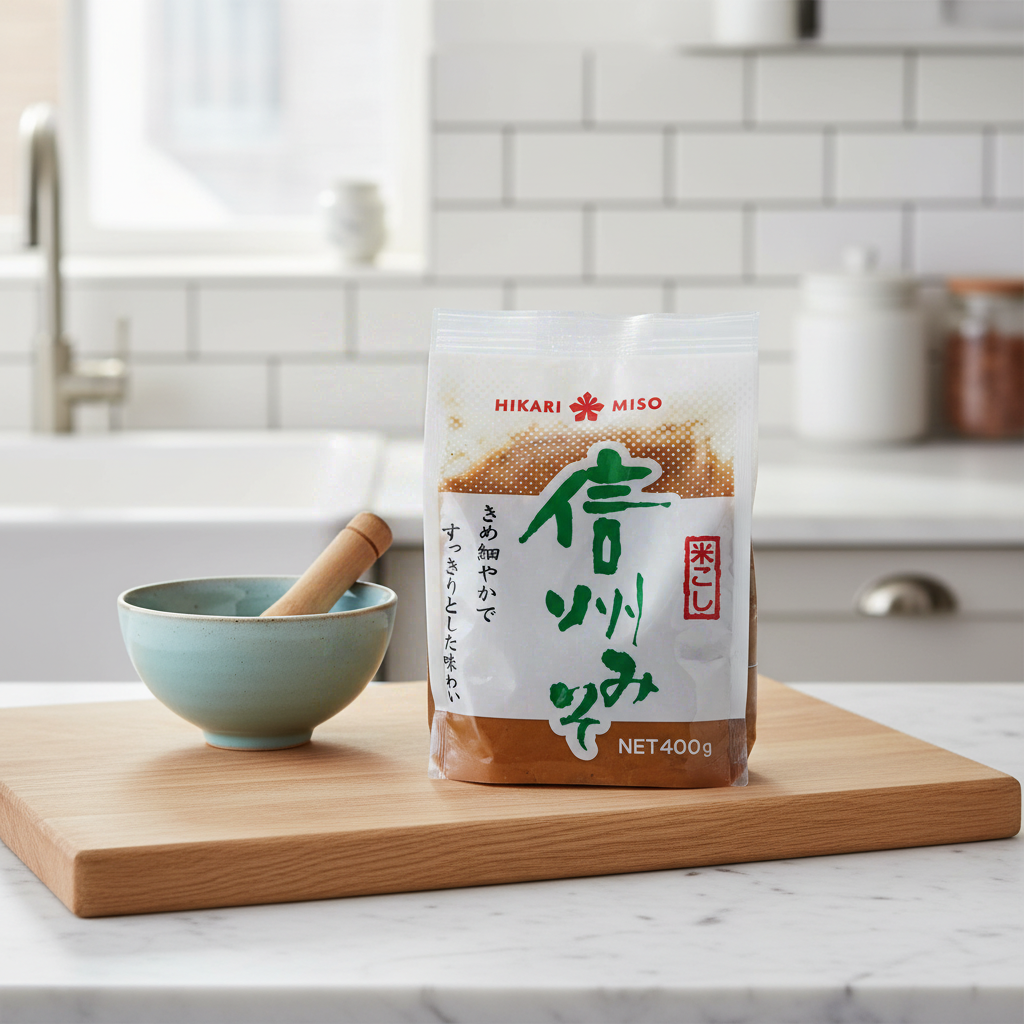 Hikari Miso Pâte de soja Miso Shinshu 400 g