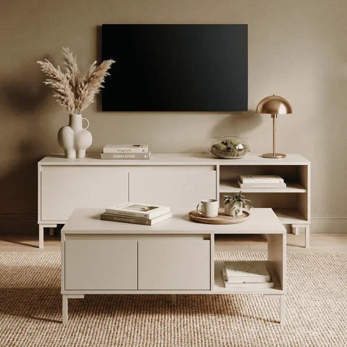 Korsika 55B Table basse – Longueur : 100 cm, largeur : 60 cm, hauteur : 43 cm