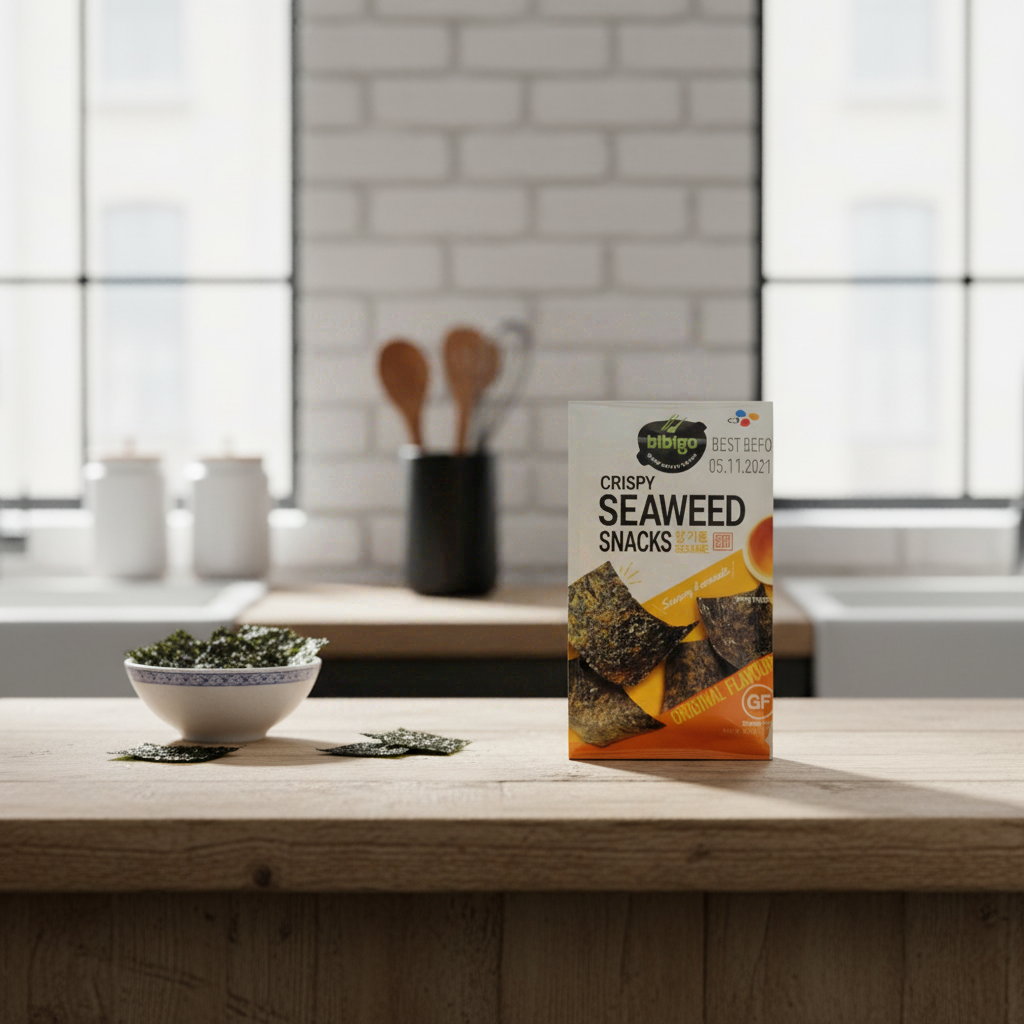 bibigo Snack d'algues croustillantes Saveur originale
