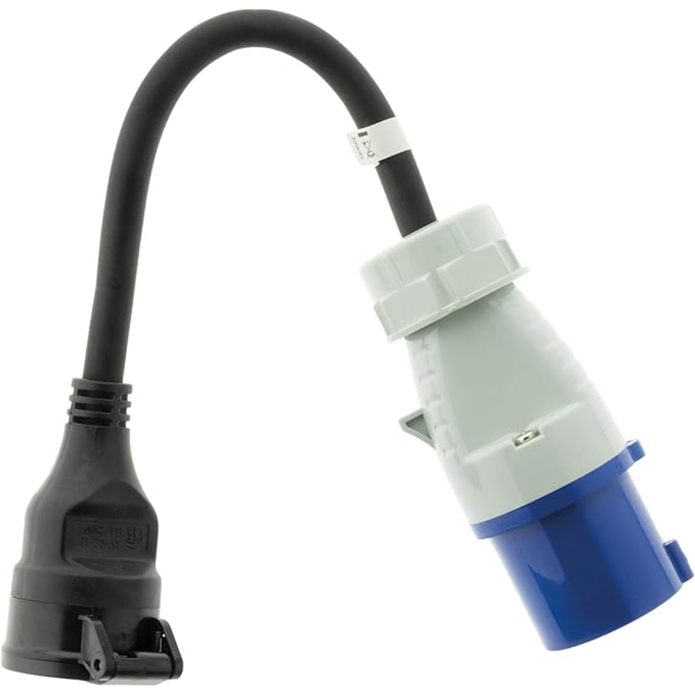 Adaptateur caravane femelle 16A en mâle CEE17 - Zenitech