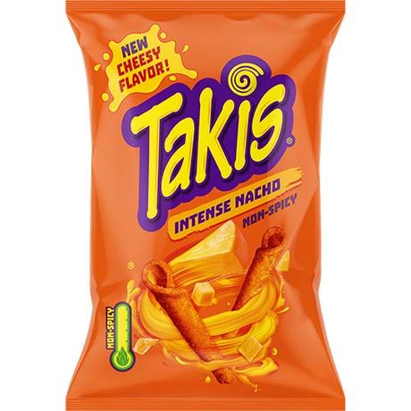 Takis En-cas de maïs Saveur nacho intense 100 g