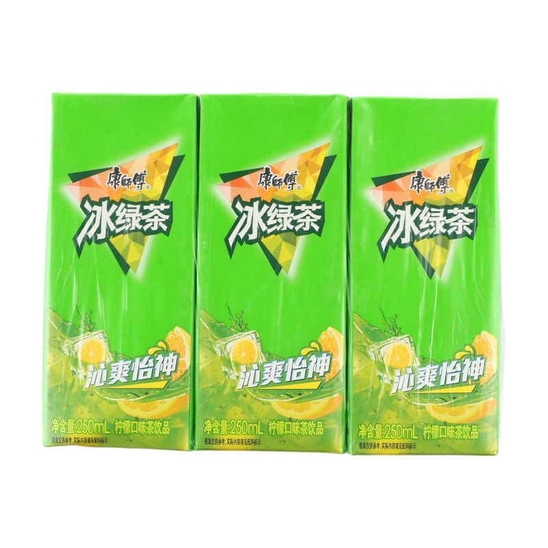 Master Kong Boisson hydratante rafraîchissante au thé vert 250 ml x 6