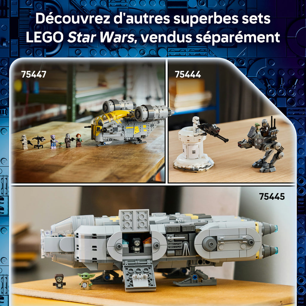 LEGO Star Wars Set de Figurine Grogu avec Sac et Armure Beskar 75446 (1 200 Pièces)