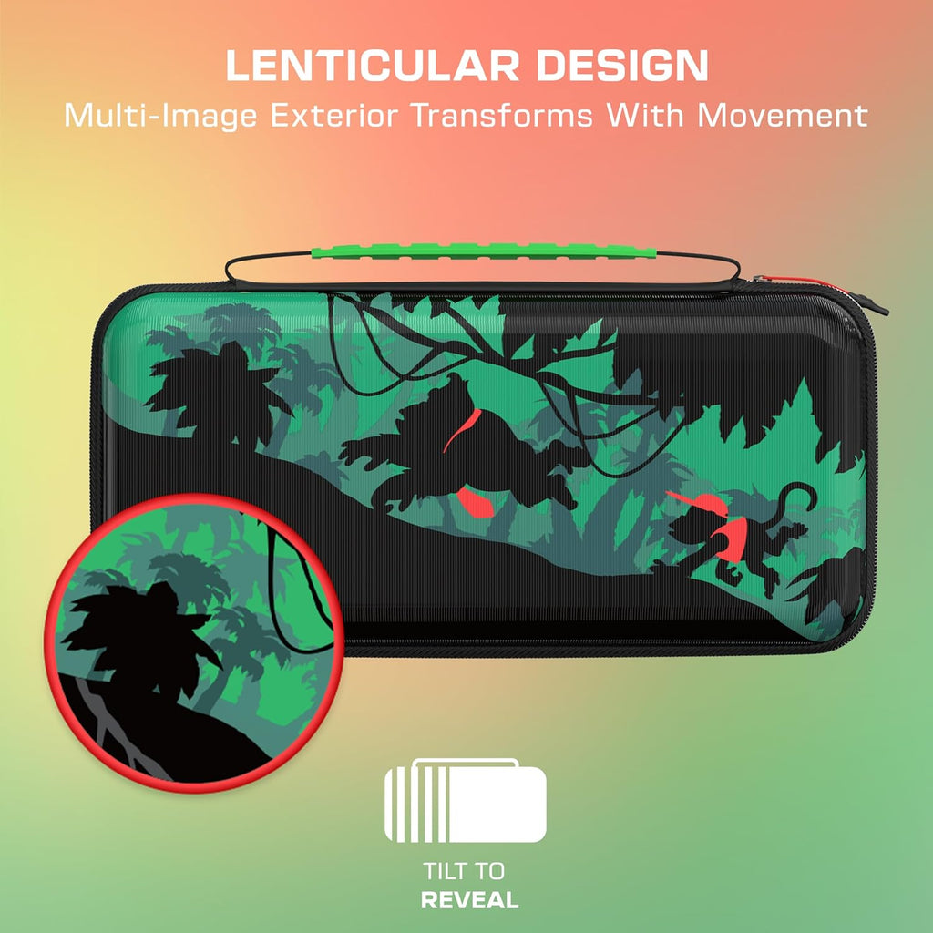 Turtle Beach Étui de transport Playtrek pour Switch et Switch 2 - Édition Donkey Kong - Design lenticulaire - sous licence officielle Nintendo