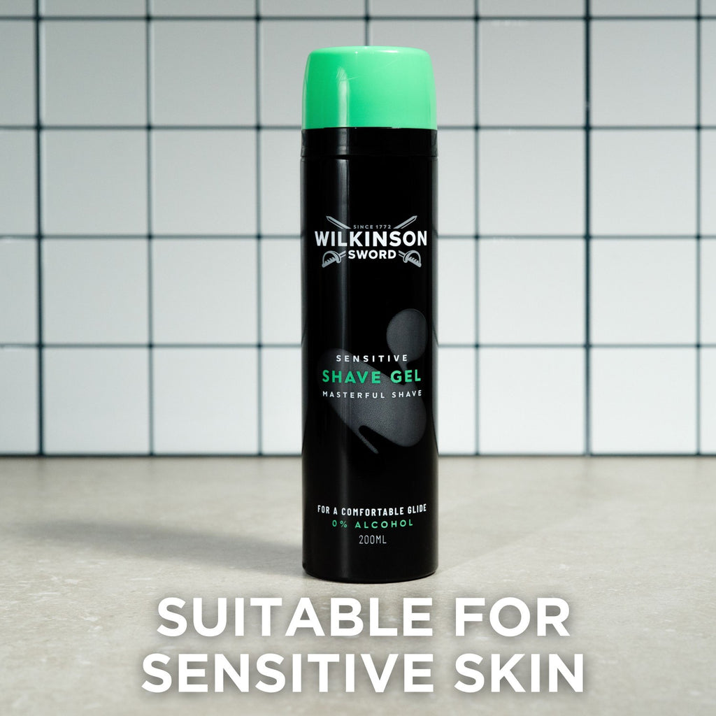 Wilkinson Sword Gel à raser peaux sensibles 200 ml