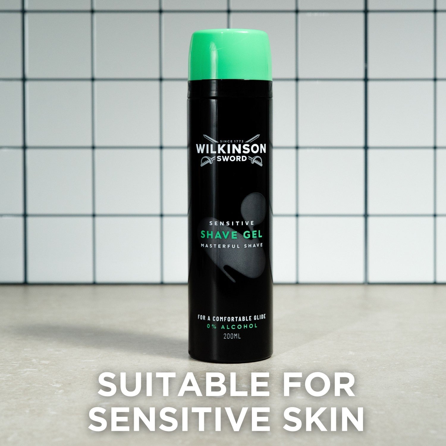 Wilkinson Sword Gel à raser peaux sensibles 200 ml