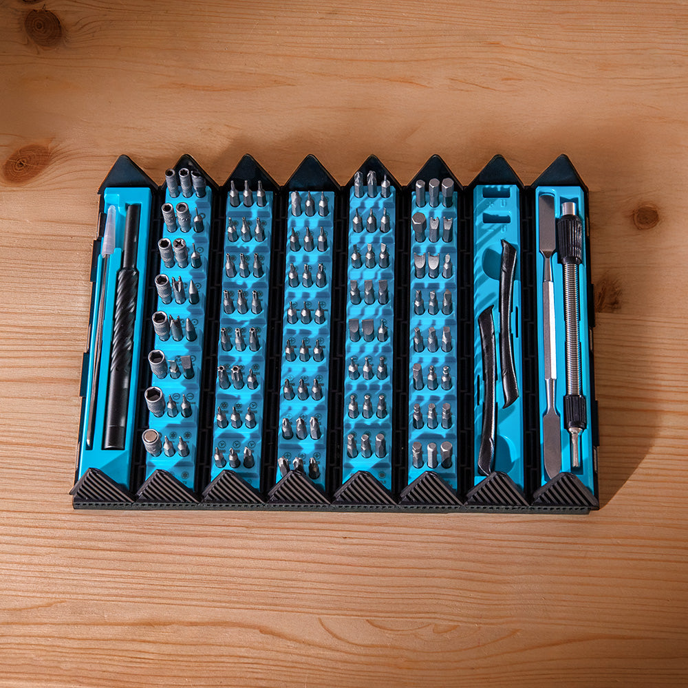 Cecotec PrecissionGyro 300 Infinity Jeu de tournevis de précision de 128 pièces - Kit d'outils de précision manuel avec embouts magnétiques