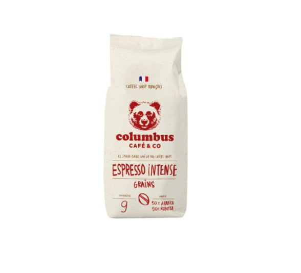 COLUMBUS Café en grains Espresso intense - 500 g
