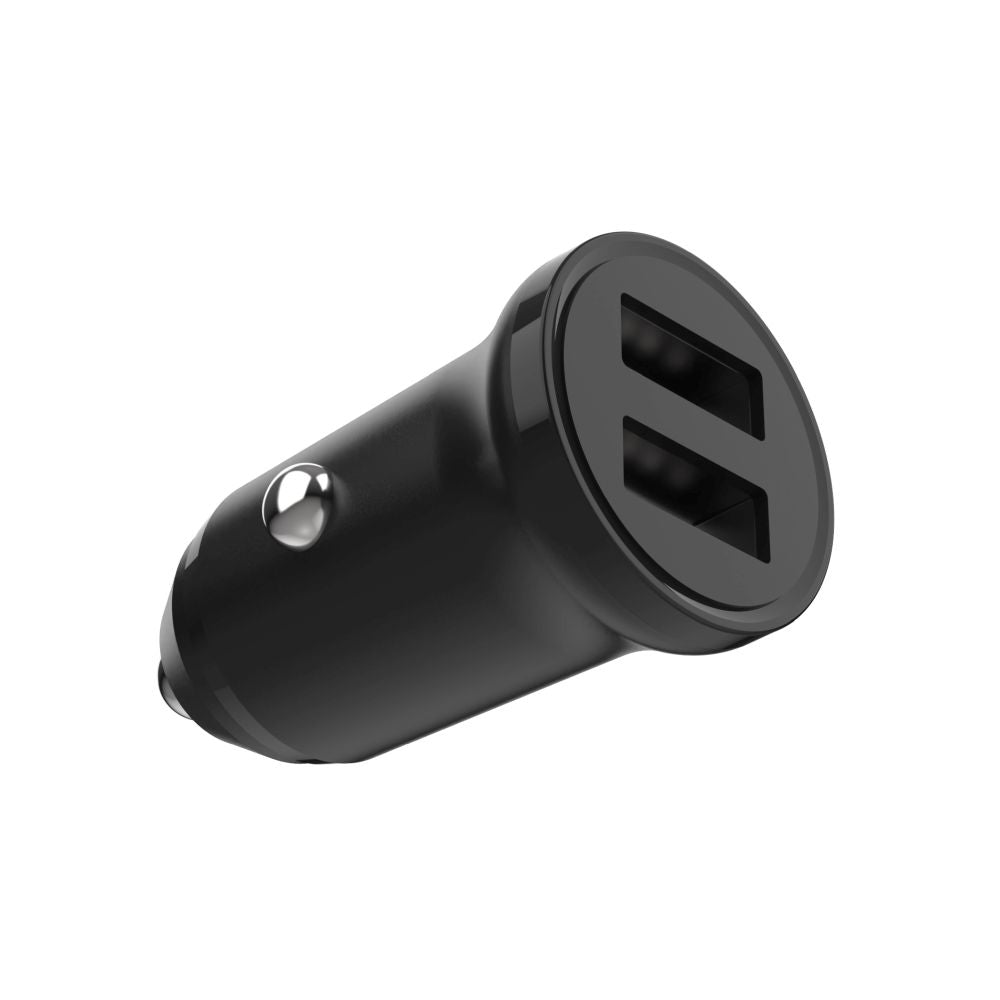 FIXED Chargeur allume-cigare double USB 15W - Noir