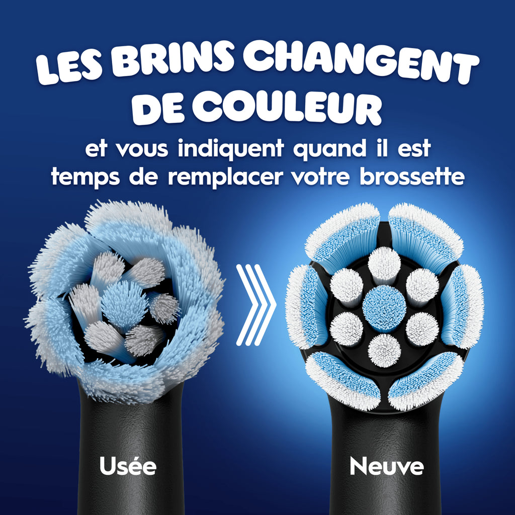Oral-B iO Enfants 6 ans et plus Spider-Man Brossettes pour brosse à dents électrique x3