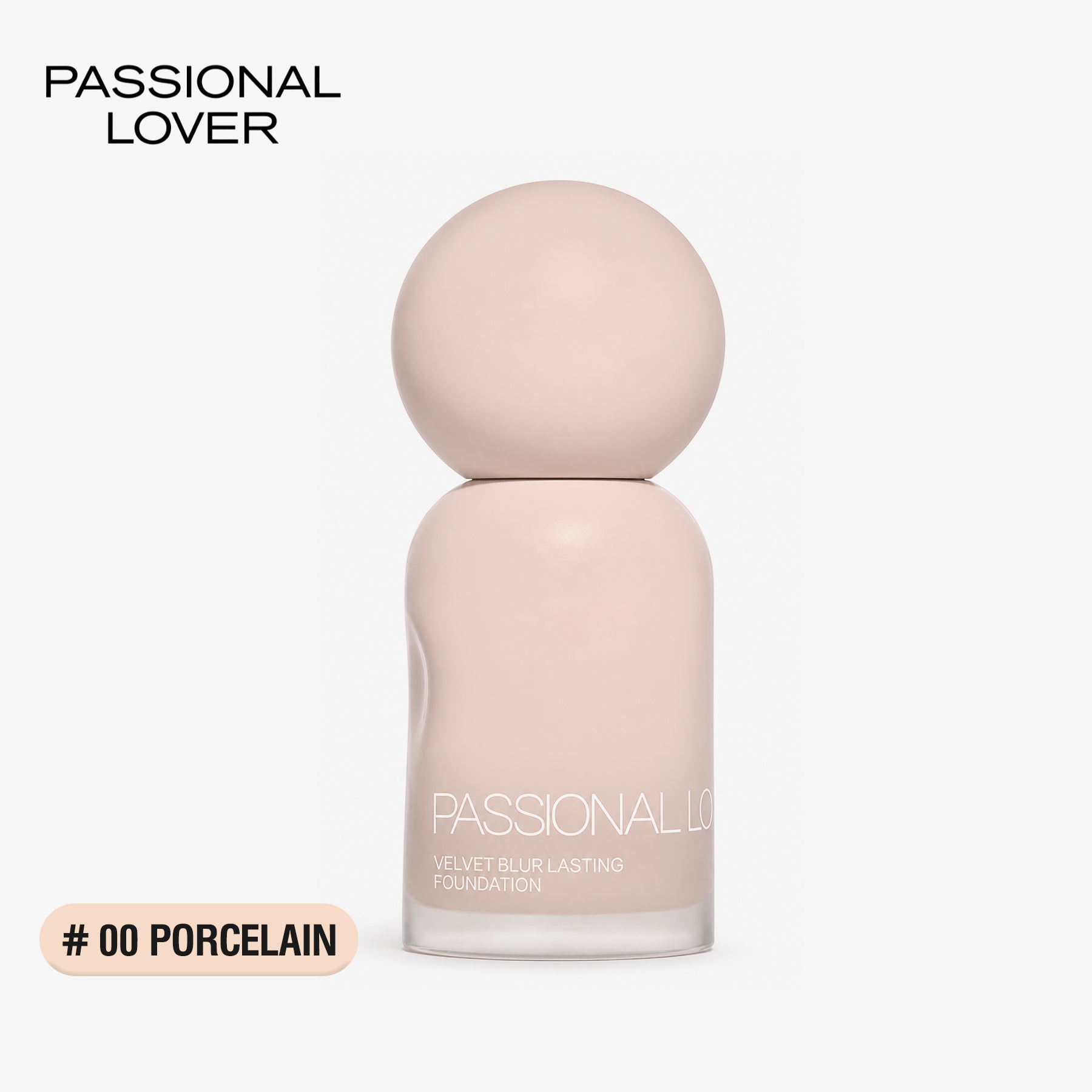 Passional Lover Fond de Teint Liquide Anti-Transfert 4.0 00 Porcelaine 30 ml