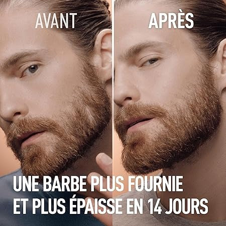 King C. Gillette Sérum épaississant pour barbe, pour barbes longues ou courtes - 50 ml