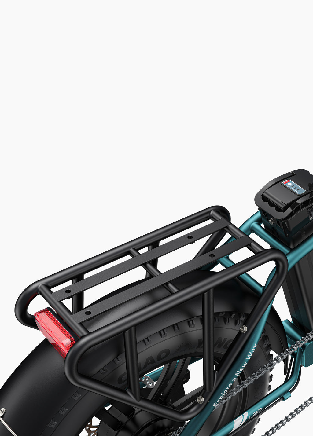 ENGWE L20 Boost Vélo électrique avec batterie 48 V 13 Ah, 20 x 4,0 po, transmission 7 vitesses avec écran LCD, moteur 250 W et vitesse 25 km/h, autonomie jusqu’à 120 km - Noir