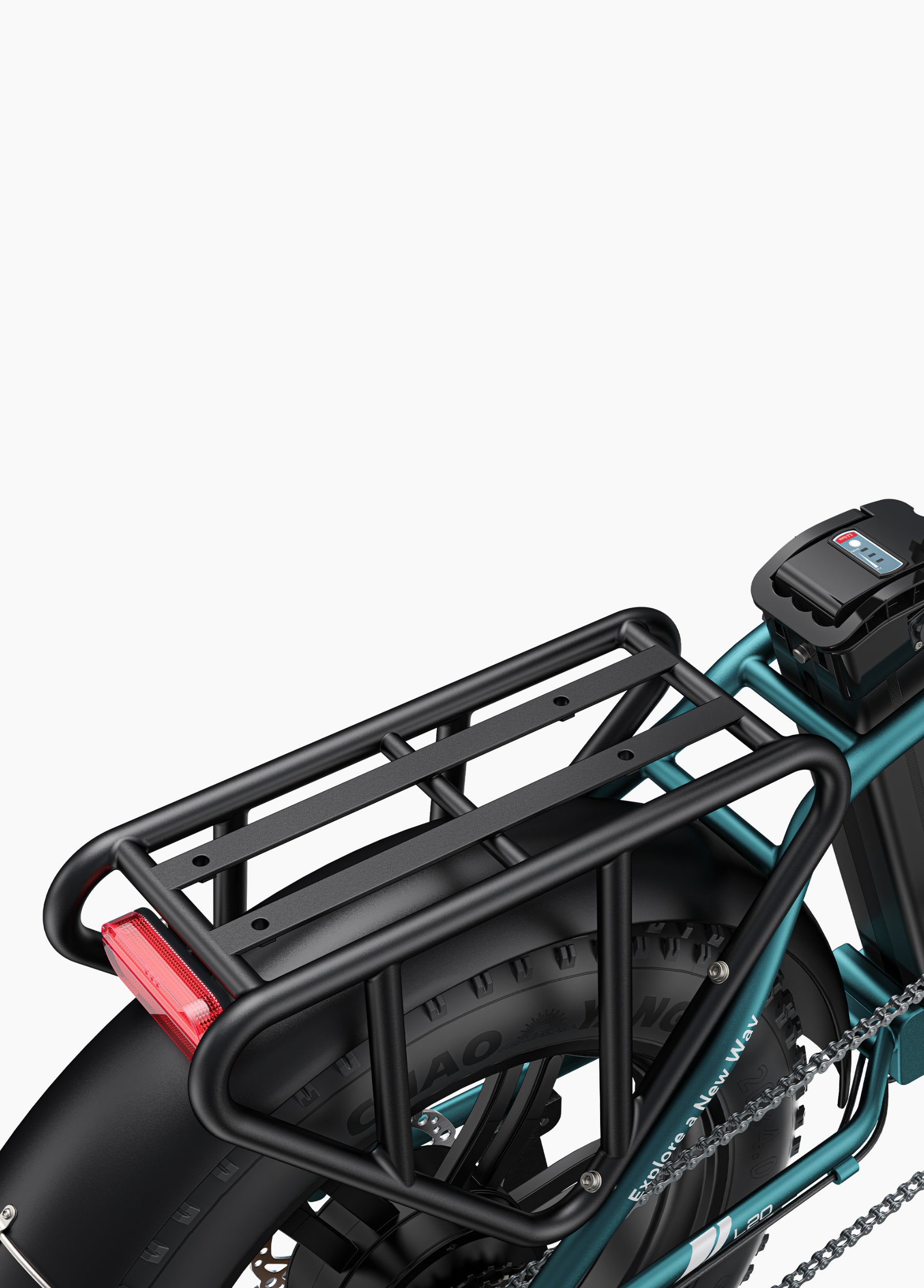 ENGWE L20 Boost Vélo électrique avec batterie 48 V 13 Ah, 20 x 4,0 po, transmission 7 vitesses avec écran LCD, moteur 250 W et vitesse 25 km/h, autonomie jusqu’à 120 km - Noir