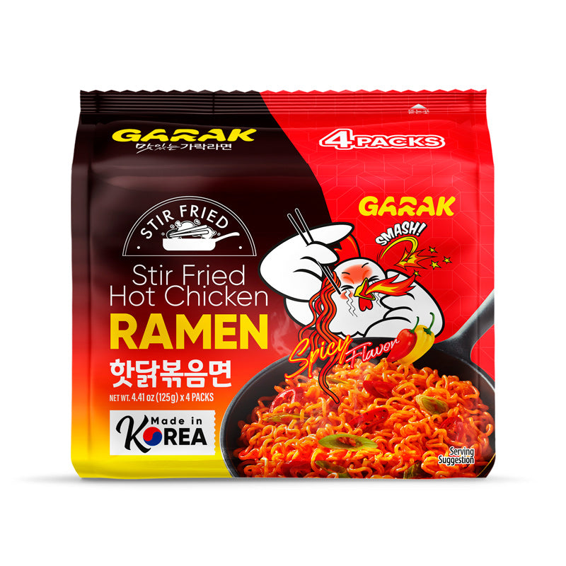 Garak Ramen saveur poulet épicé sauté - 5 x 130 g