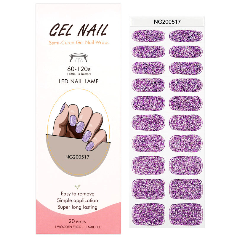 MEOMAGIC14-239 Autocollants gels pour ongles - 20 pièces