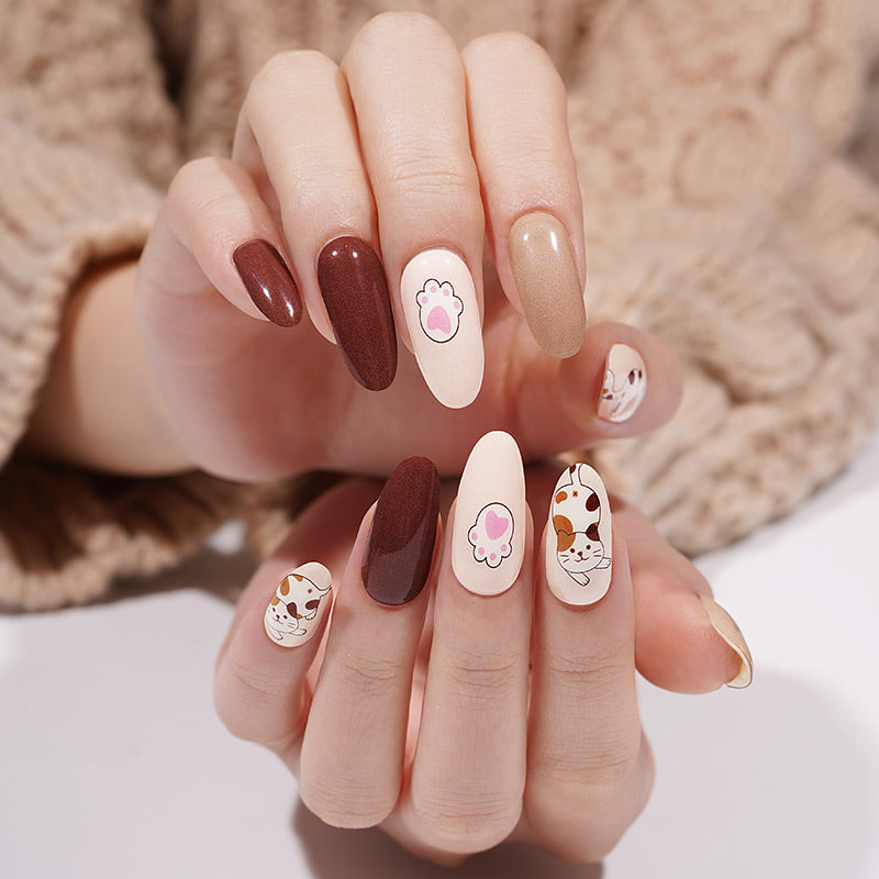 MeoMagic 14-201 Autocollants gels pour ongles - 20 pièces
