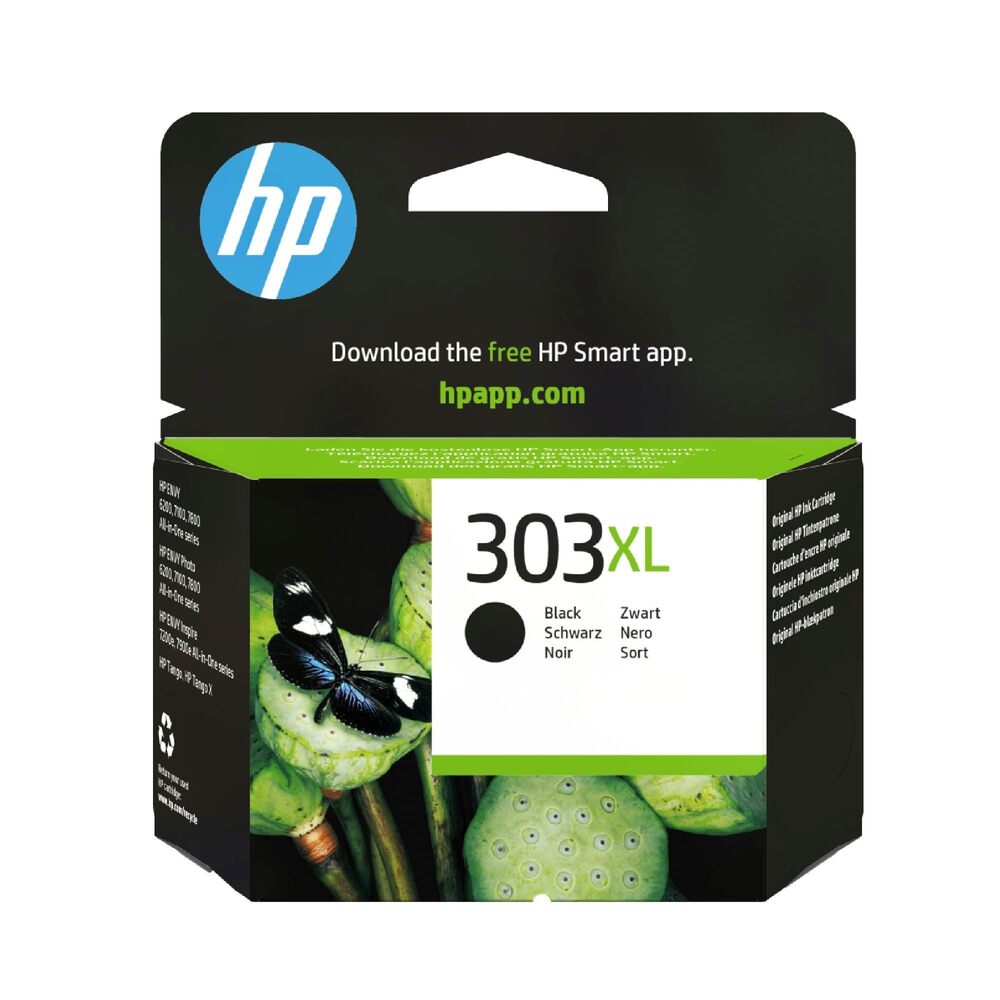 HP 303XL T6N04AE#UUS Cartouche d'encre noire grande capacité authentique