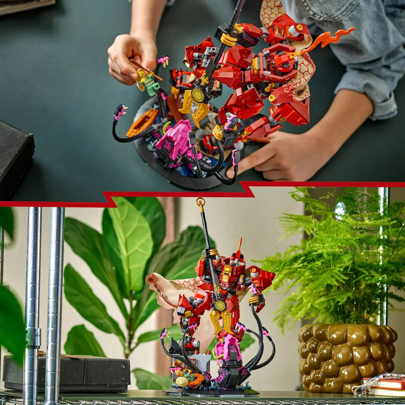 LEGO Ninjago 71846 Le robot du chevalier de feu