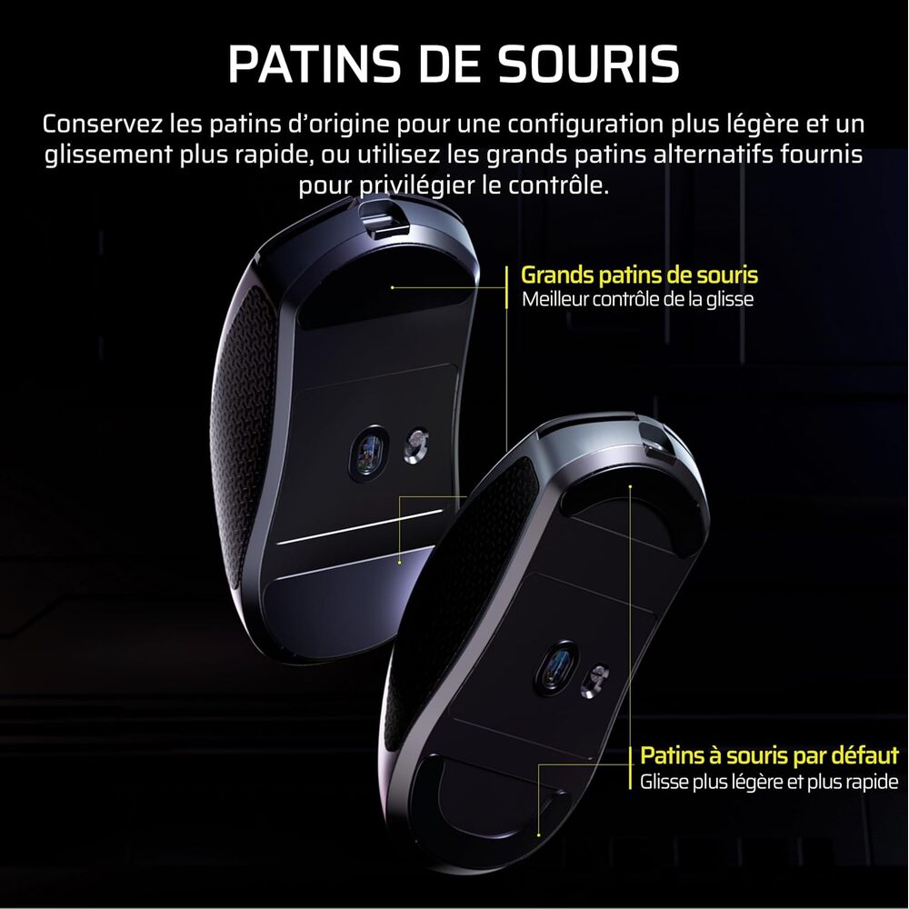 CORSAIR Sabre v2 PRO Souris Gaming Ultralégère sans Fil 2,4 GHz & Filaire - 33000 DPI, 5 Boutons - Blanc