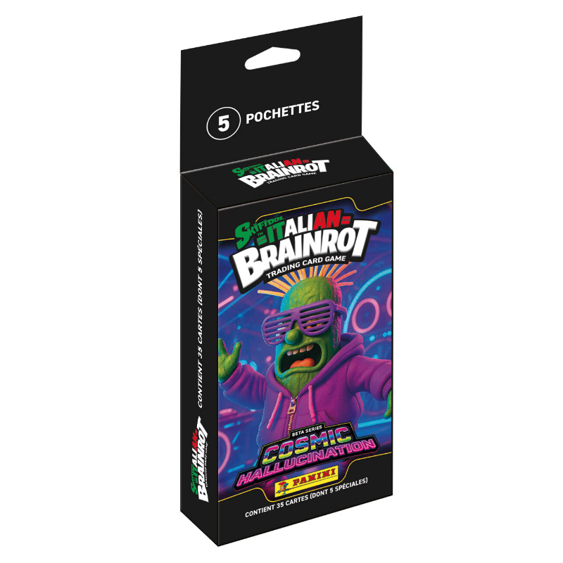 PANINI SKIFIDOL ITALIAN BRAINROT TRADING CARDS GAME 2 Blister 5 pochettes