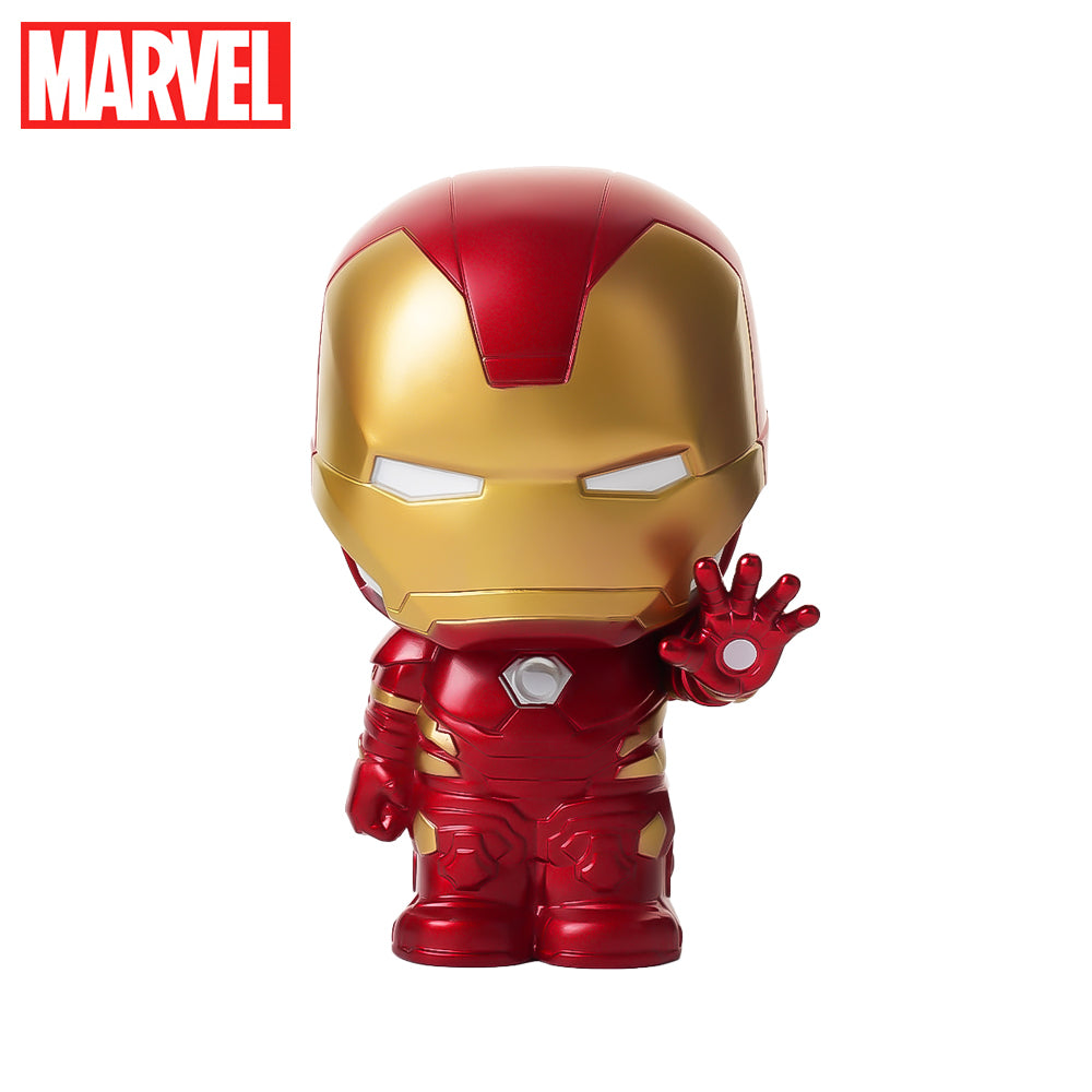 Tirelire Marvel Iron Man Officielle 3D en PVC Étanche et Anti‑Chocs – Figurine Décorative de Collection, Boîte à Monnaie, Organiseur de Bureau, Idée Cadeau