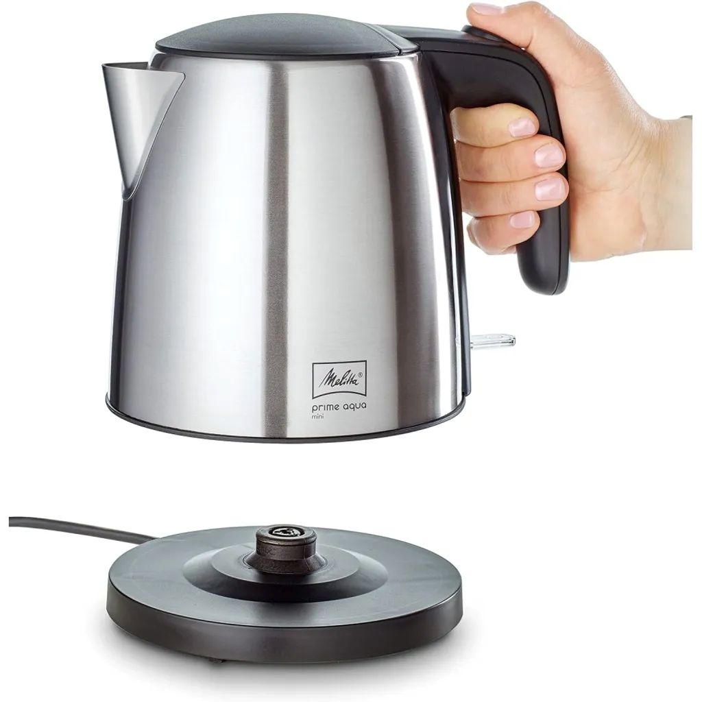 Melitta Bouilloire Prime Aqua Mini 213009 1l acier inoxydable