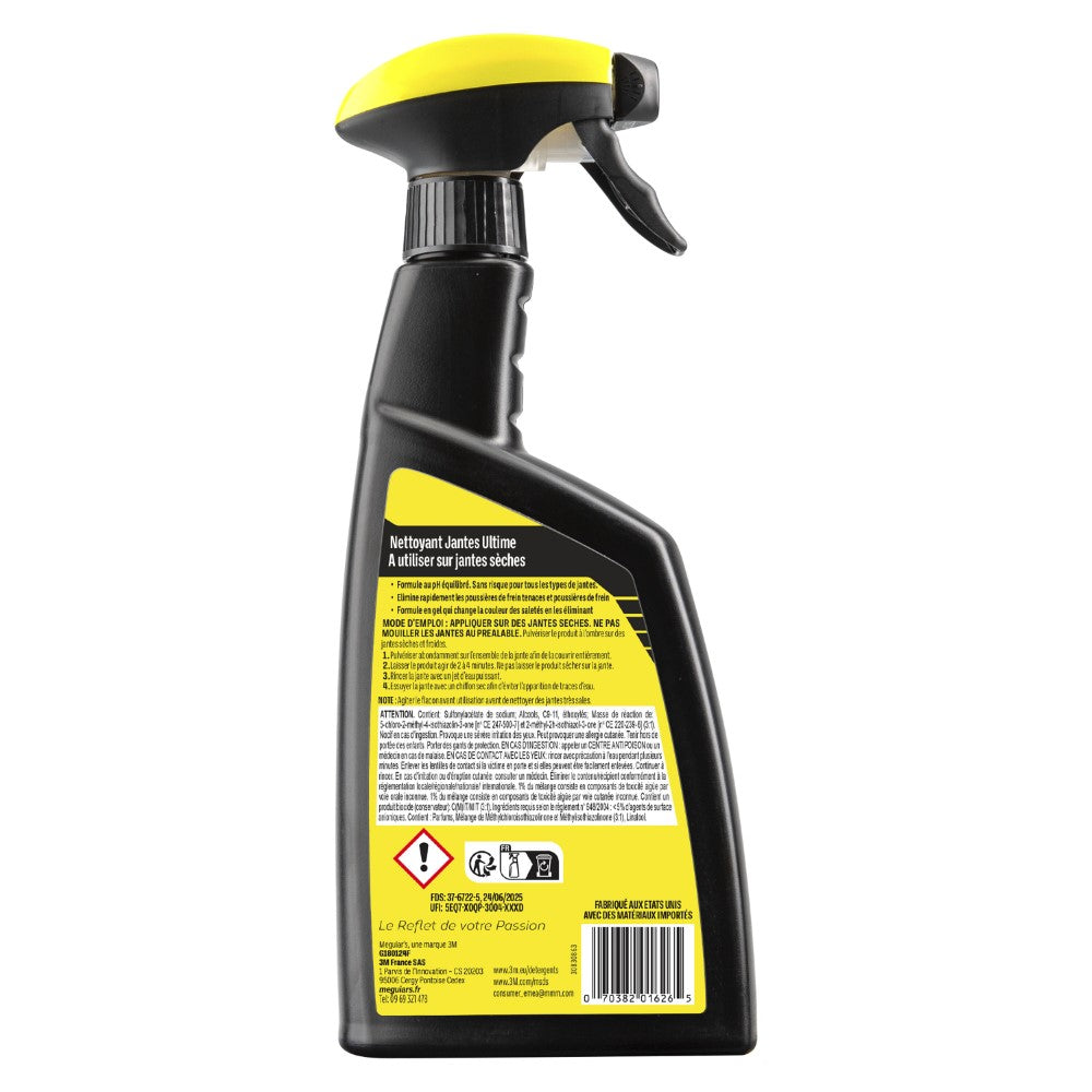 Meguiar's® Ultimate Wheel Cleaner G180124F, 24 oz (709 ml) Bottle, 6/CV