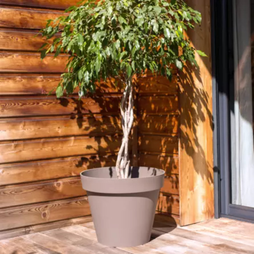 EDA Pot TOSCANE Gris anthracite Ø 40 cm Dim. Ø 39,5 x 31 cm Volume 23 L Garantie 7 ans France métropolitaine