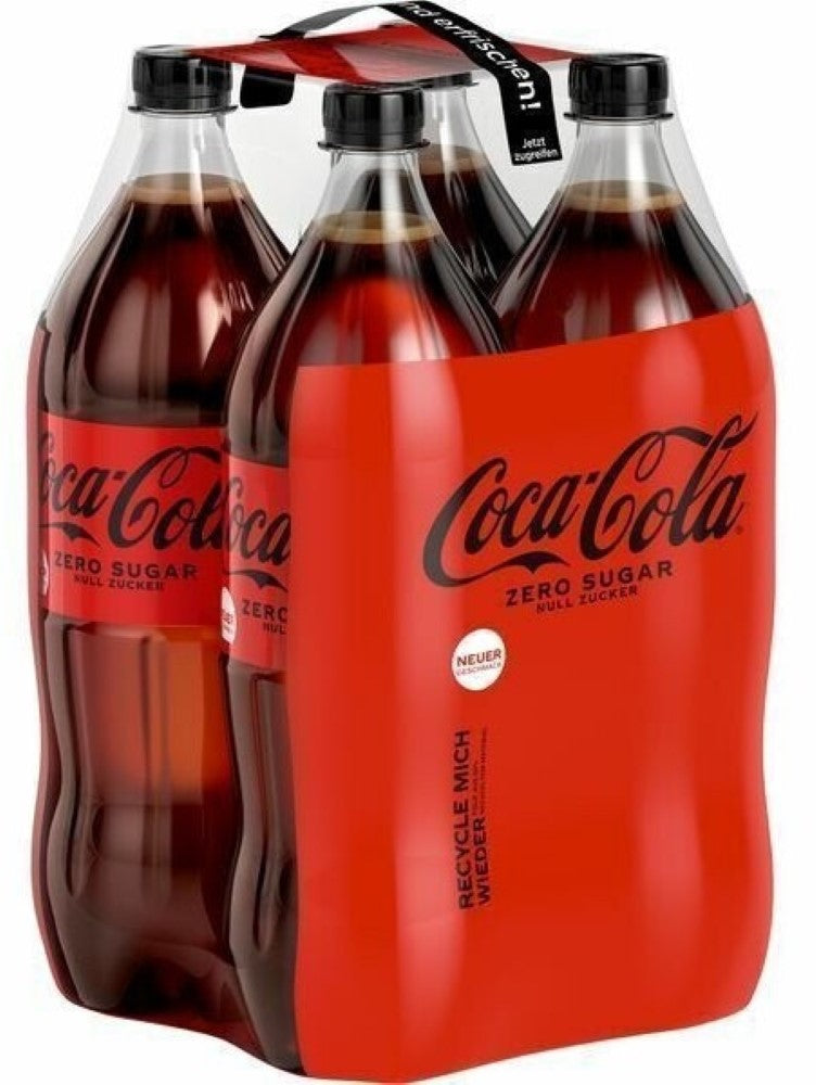 Coca-Cola Soda au Cola Goût Original Zero Pack 6x1,5 L