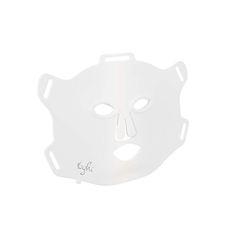 Yoghi Lune de Soie - Masque de Luminothérapie LED Visage 122 LEDs, 4 Modes de Lumière, Rechargeable USB-C