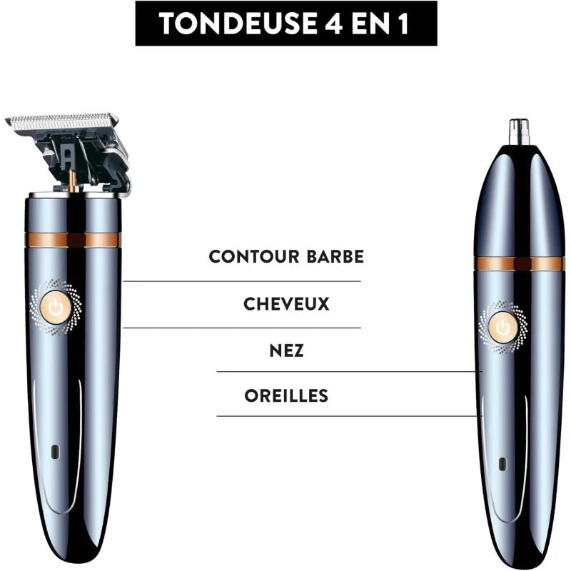 JEAN LOUIS DAVID Infinite Styler Tondeuse 4-en-1 multi-usage avec batterie lithium-Ion