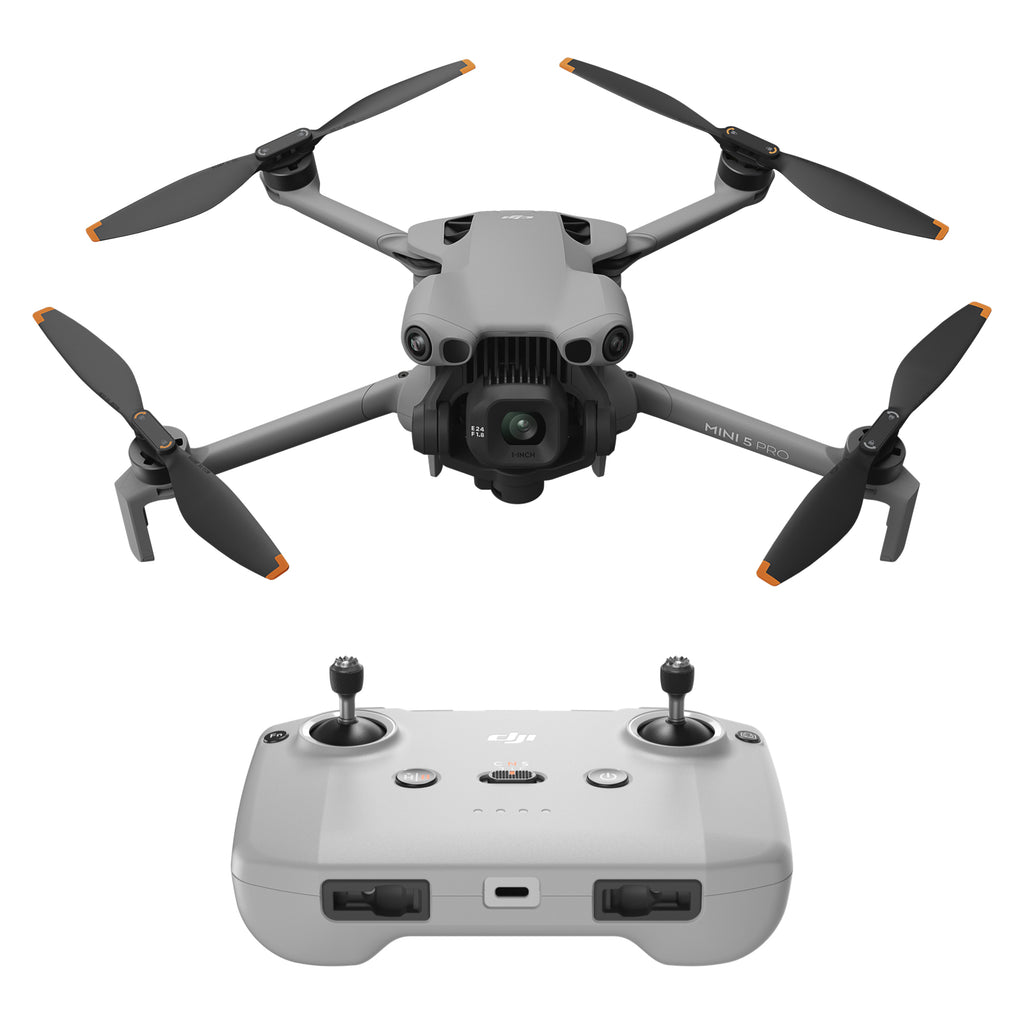 DJI Mini 5 Pro Drone 4K ultra-léger avec caméra, certifié C0, capteur CMOS 1 pouce, détection d'obstacles omnidirectionnelle, ActiveTrack 360°, rotation de la nacelle à 225°