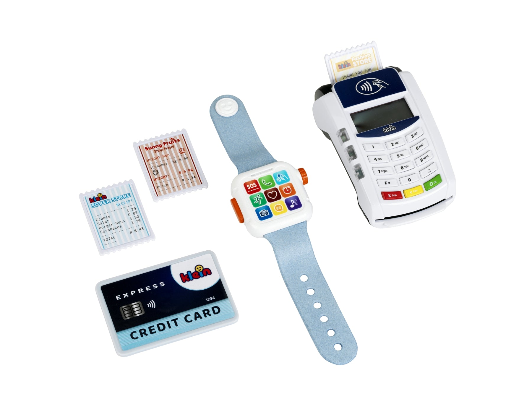 Theo Klein My Market Terminal de paiement avec montre connectée