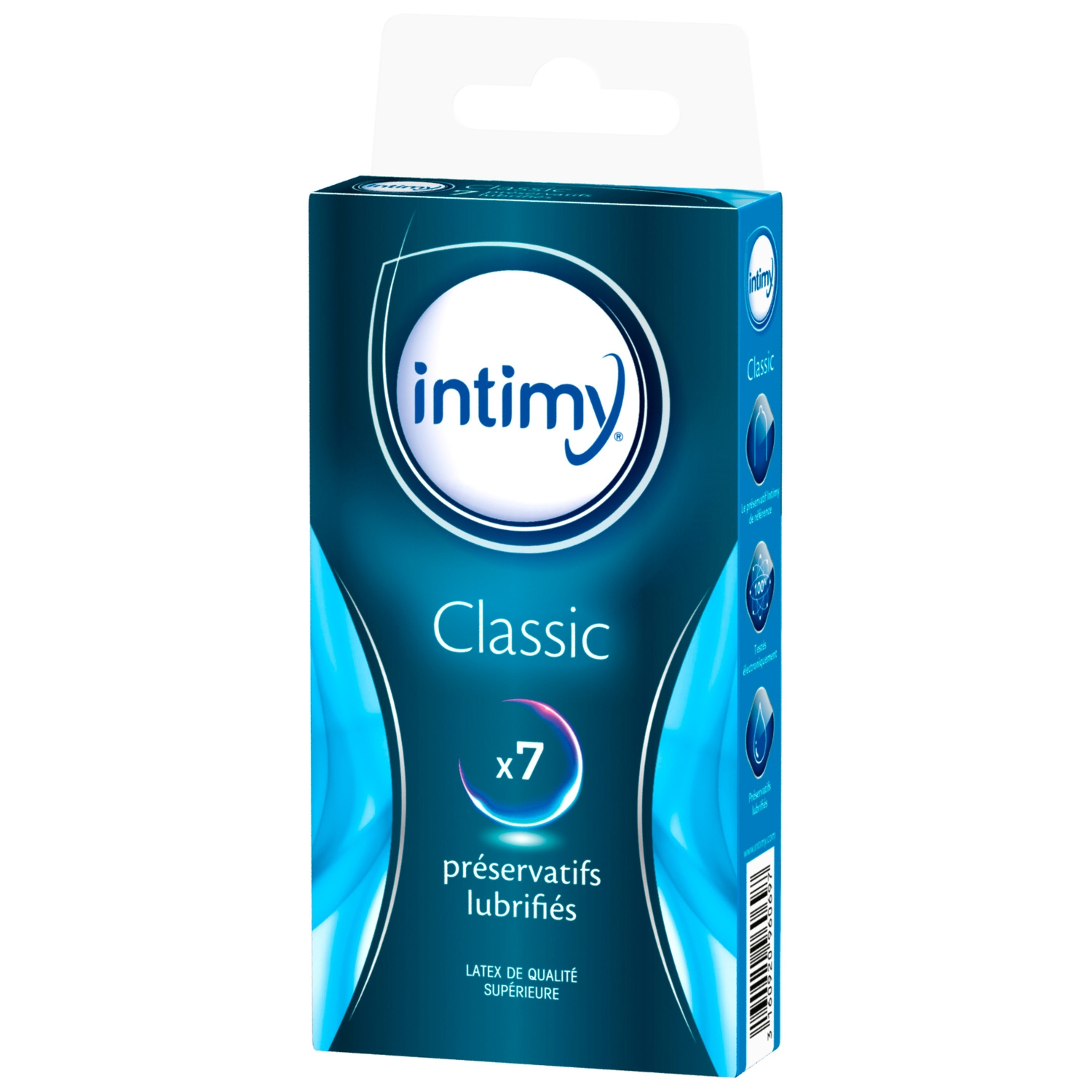 INTIMY Préservatifs Classique Lubrifié - 7 unités