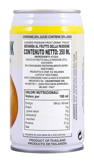 FOCO Jus de fruit de la passion - 350 ml