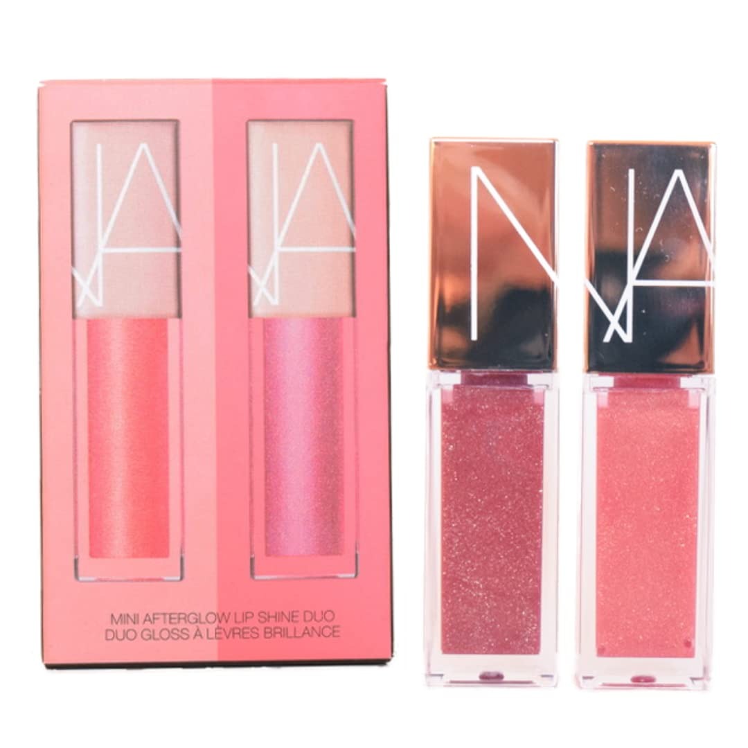 NARS Coffret mini brillant à lèvres Afterglow #ORGASM + #UNBROKEN 3,7 ml x 2