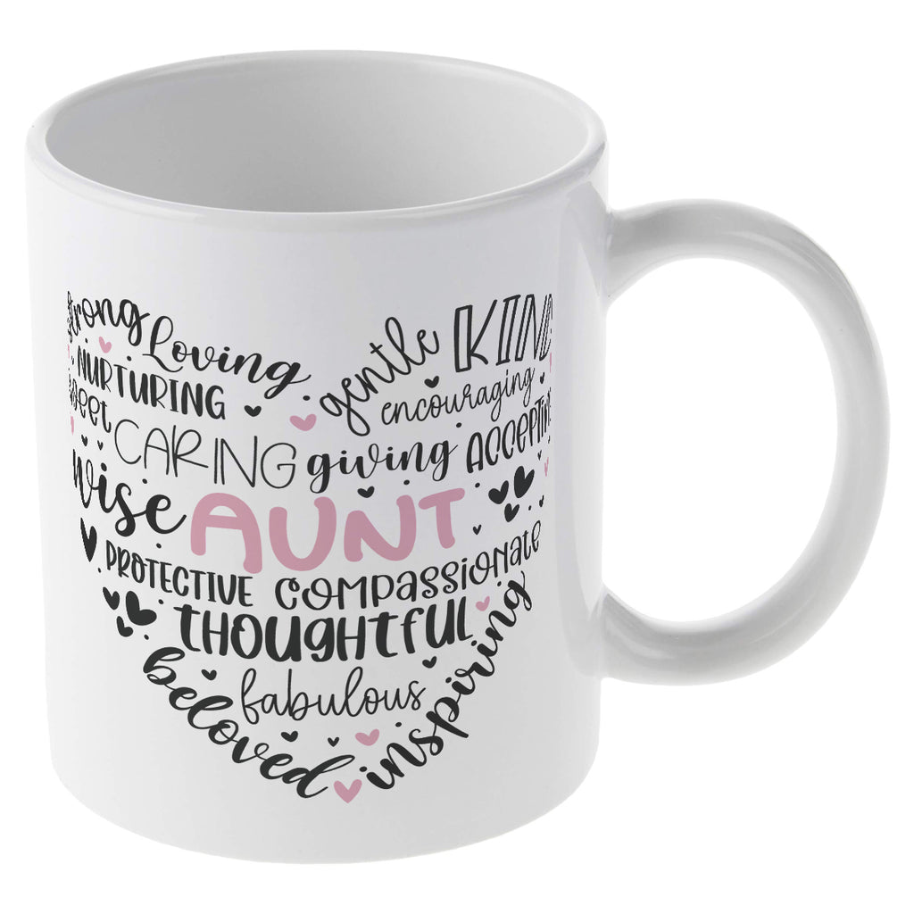Alphynix Mug en céramique pour tante avec citation - 33 cl