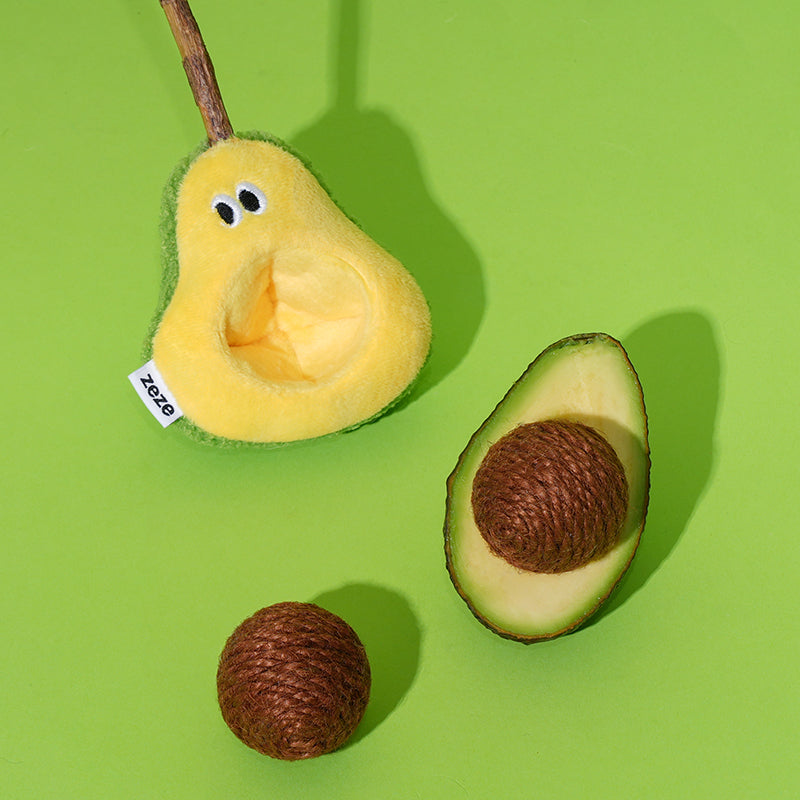zeze Jouet balle avocat au matatabi